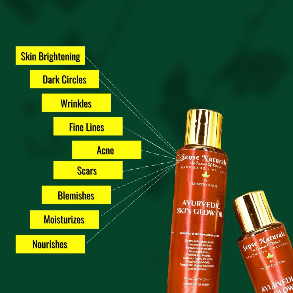 Sensenaturals skin glow oil benefits