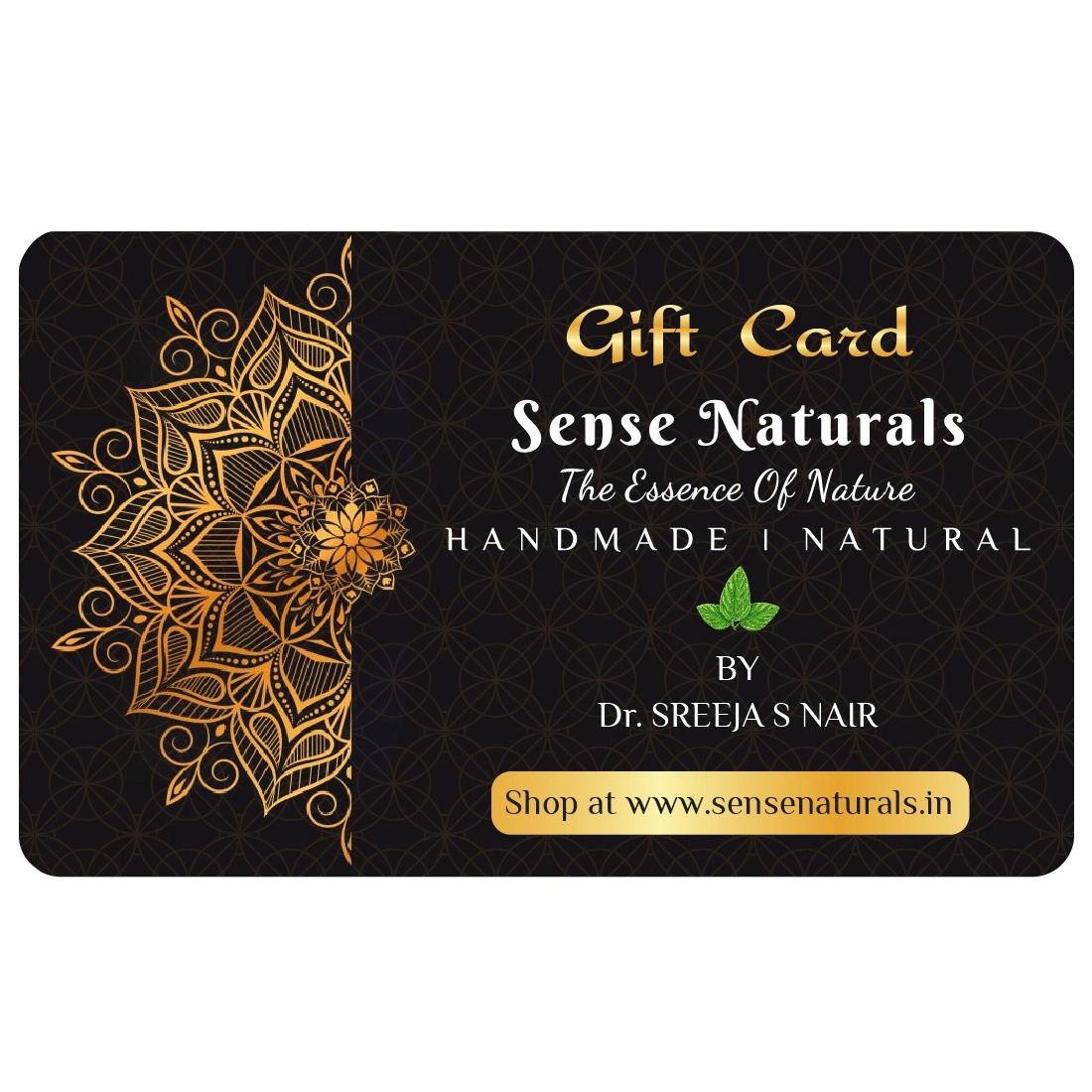 Sense Naturals Gift Card