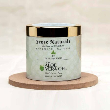 This aloe vera gel deeply cleanses, hydrates, and moisturizes the skin and hair naturally. It prevents acne and makes skin smooth, supple, and youthful. It softens and nourishes the hair as well. Suits dry oily sensitive and combination skin. And all hair types